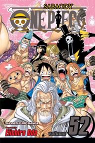 The cover art for One Piece Volume 52 (Image via Shueisha)